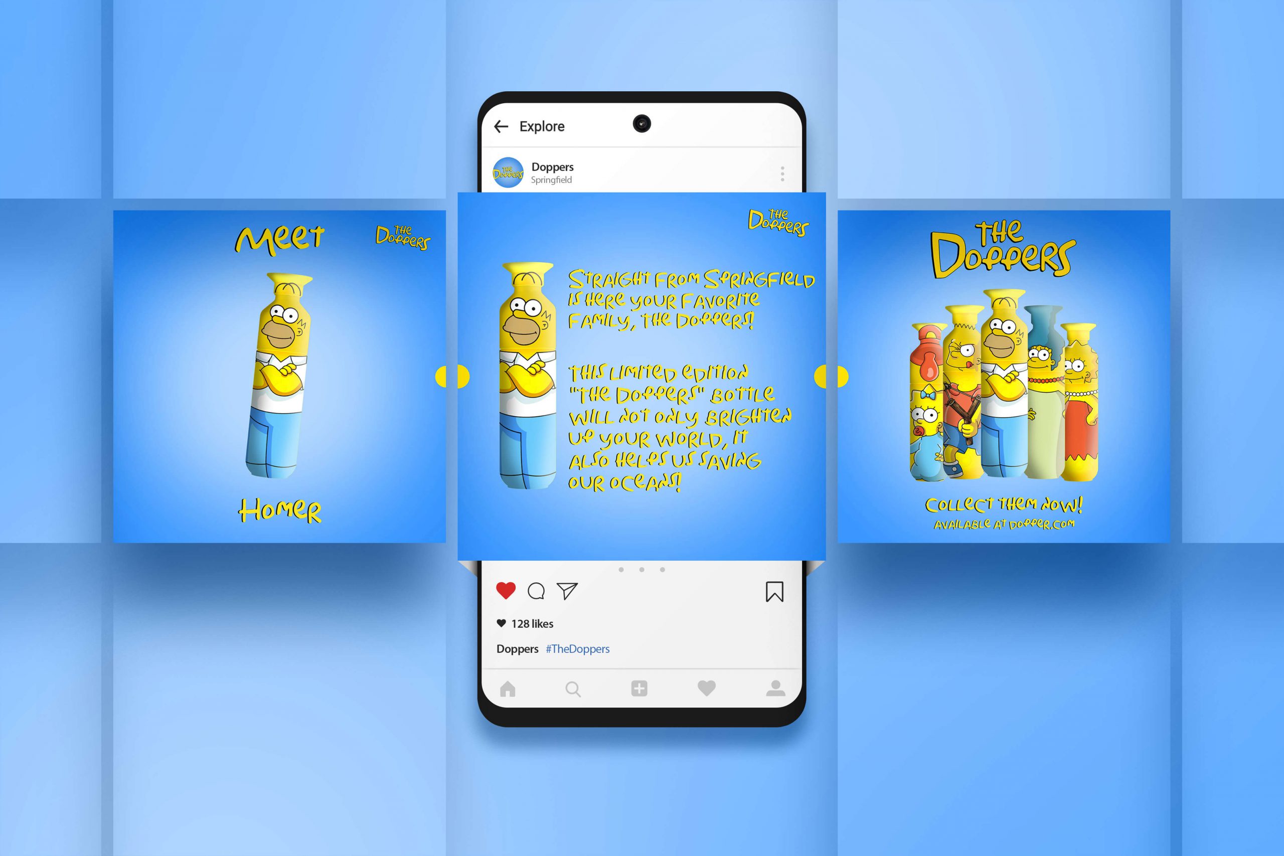 Instagram Post Mockup The Doppers [Homer]